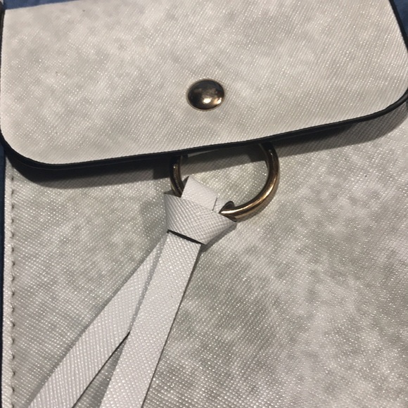 Cute simple crossbody purse 2 pocket - Picture 2 of 5